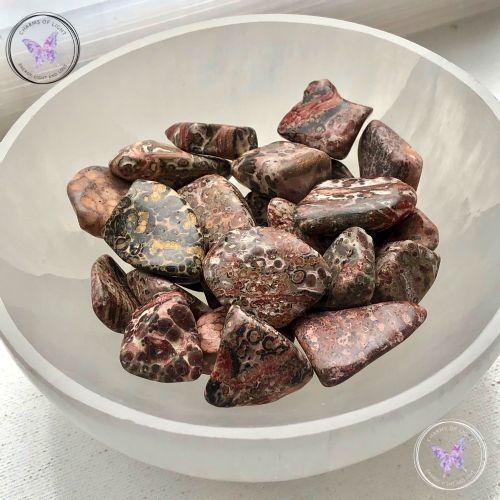 Leopard Skin Jasper Tumble Stone